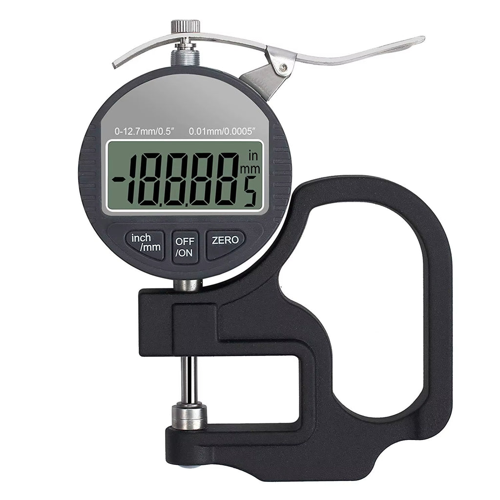0.01Mm / 0.001Mm Electronic Thickness Gauge 12.7Mm 25.4Mm Digital Micrometer Thickness Meter Micrometro Thickness Tester